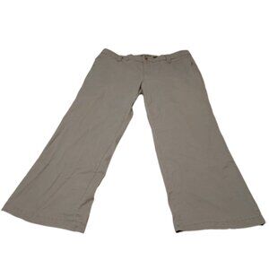 Eddie Bauer Women's Blakely Fit Gray Pants size 16 Short Preowned